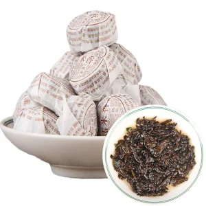 100g Yunnan Puerh Tea Glutinous Rice Flavor Puer Tuocha Black Tea Ripe Pu Er Tea