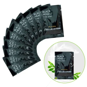 1bag Black Face Patch Nose Strips Remove Blackheads Pores Black Head Remover Acne Peel Mask Black Dots Cleaning Medical Plaster