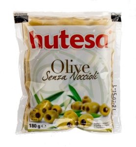 Green olives pitted (plastic bag) - 180 g