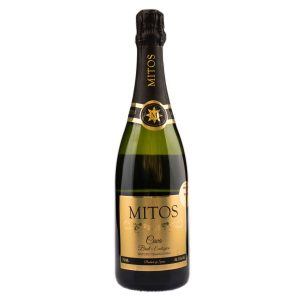 White sparkling wine CAVA BRUT BIO