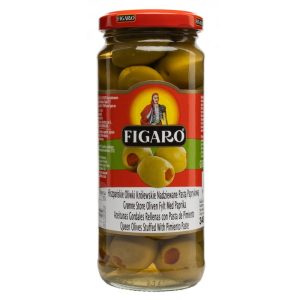 Green olives with pimento paste QUEEN (glass) - 340 g