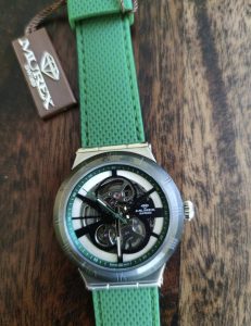 Brand new Swiss made Murex Supremo Skeleton automatic watch