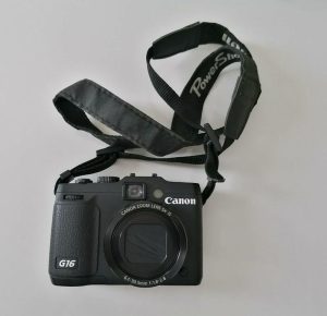 Canon PS G16 digital camera + FREE case