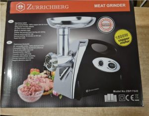 Electric meat grinder 1500W New stainless