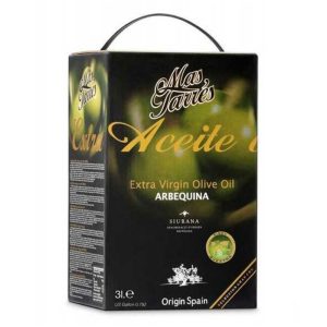 Más Tarrés Arbequina 3l, Extra virgin olive oil, DO Siurana