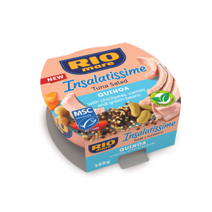 Rio Mare Insalatissime Tuna Salad Quinoa with Chickpeas, Carrots and Green Beans - 160 g