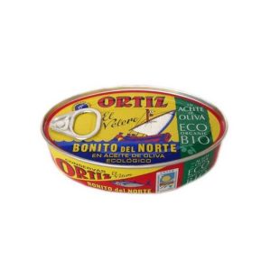 White Tuna in Organic Extra Virgin Olive Oil Ortiz 112gr.