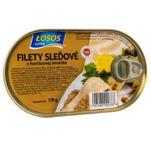 Filety sleďové v horčicovej omáčke - 170 g