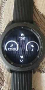 Samsung Galaxy Watch - new, worn twice, CZK 1,950