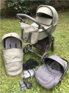 3 combination stroller Roan bass next Misty Mood