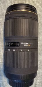 Sigma (Canon) 50-150mm F2.8 II APO HSM lens