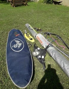 F2 fanboard windsurf