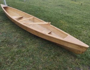 Wooden canoe for sale - price reduction