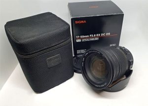 SIGMA 17-50/2.8 OS HSM, box, TOP condition