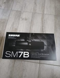 Shure SM7B TC Helicon GO XLR interfésszel