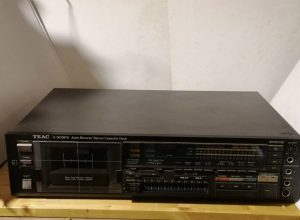 TEAC V-909RX Japanese cassette stereo deck (1985) for sale, Collectors!