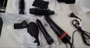 Curling iron static 5 in 1 Rowenta x KARL LAGERFELD read