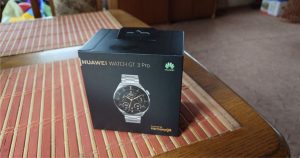 Huawei watch GT 3 pro, titanium