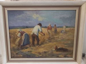 The picture Harvest - Teodor Székházi r.1935 - 1940