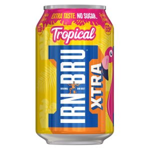 Barr Irn Bru Xtra Tropical 330ml