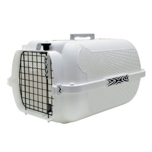 Catit Voyageur White Tiger Crate - White