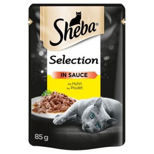 Multipack Sheba Varieties Fresh Pouches 144 x 85 g