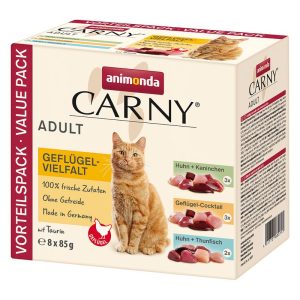 Animonda Carny Pouch Multipack 8 x 85g