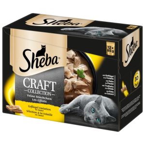 Sheba Shredded Pieces Craft Collection 12 x 85g