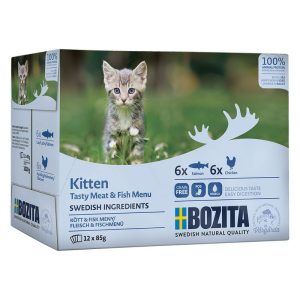 Bozita Kitten Chunks in Sauce Pouches 12 x 85g