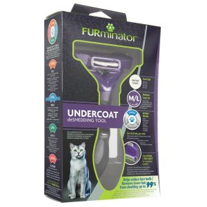 FURminator DeShedding Tool - For Large Cats