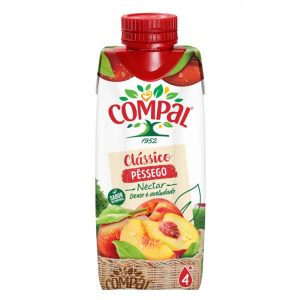 Compal NFC Peach Tetra Pack 330ml