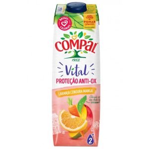 Compal Vital Orange + Carrot + Mango 1L