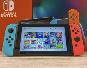 Kiváló Nintendo Switch + 30 játék + tartozékok!