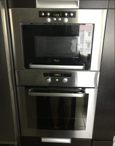 Set of built-in appliances