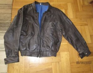 Motorcycle leather jacket for sale