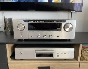 Denon DRA-800h network amplifier + Denon DCD 600ne plays