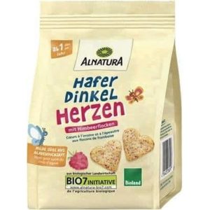 Organic Oat Spelt Hearts - 125g