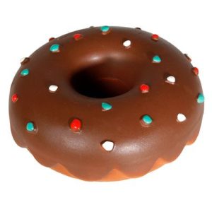 Karlie Doggy Donut Latex Dog Toy