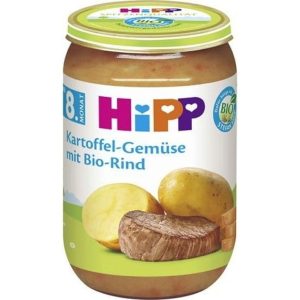 Organic Baby Food Jar - Potatoes & Vegetables with Beef - 220g