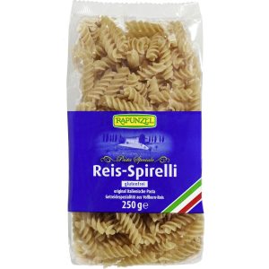 Organic Rice Spirelli with Whole-Grain Rice - 250g