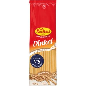 Naturgenuss Spelt Pasta - Spaghetti N°5 - 400 g