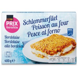 Prix Garantie MSC Bordelaise Fish Fillets - 400 g