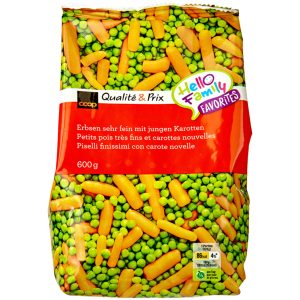 Frozen Extra Fine Peas & Young Carrots - 600 g