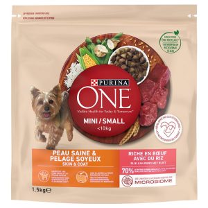 PURINA ONE Mini Skin & Coat Beef