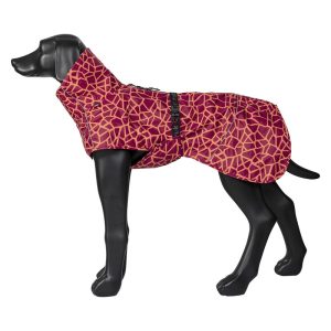 Rukka® Hayton Warm Dog Raincoat - Crimson Red