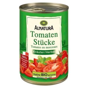 Organic Diced Tomatoes with Herbs - 240g