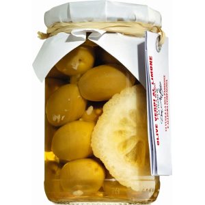 Green Olives, with Lemon - 280g