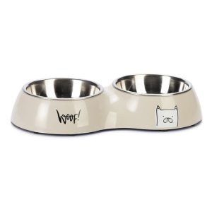 Karlie Elize Diner Set Dog Bowl