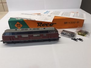 HO train 1:87 Roco locomotive