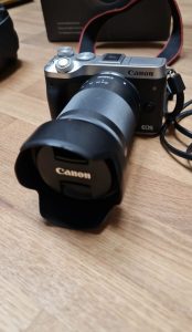 Canon EOS M6 tükörnélküli fényképezőgép